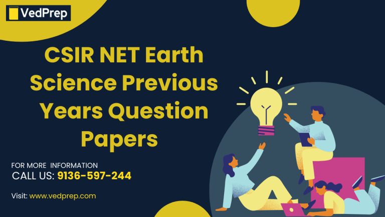 CSIR NET Earth Science Previous Years Question Papers