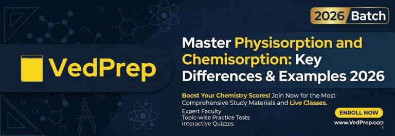 Physisorption and Chemisorption