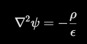 Poisson equation.