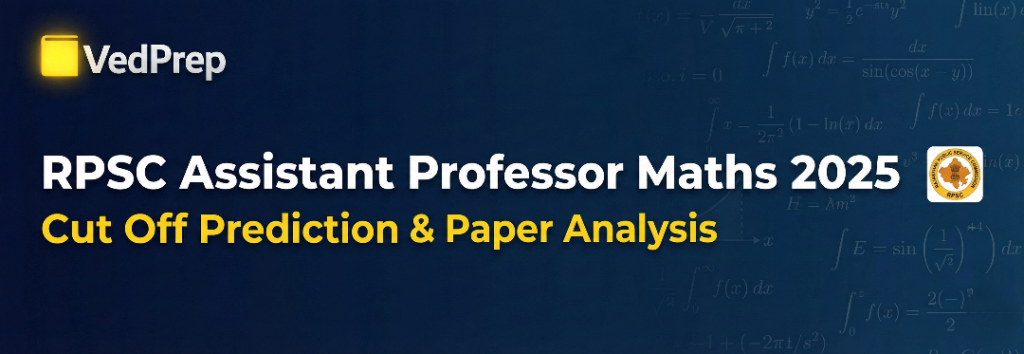 RPSC Assistant Professor Maths Cut Off 2025 Full Analysis