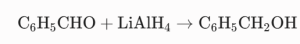 Reduction of Aldehydes