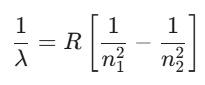 Rydberg formula