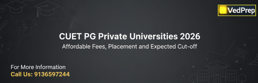 CUET PG Private Universities 2026