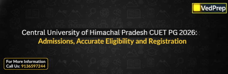 Central University of Himachal Pradesh CUET PG 2026