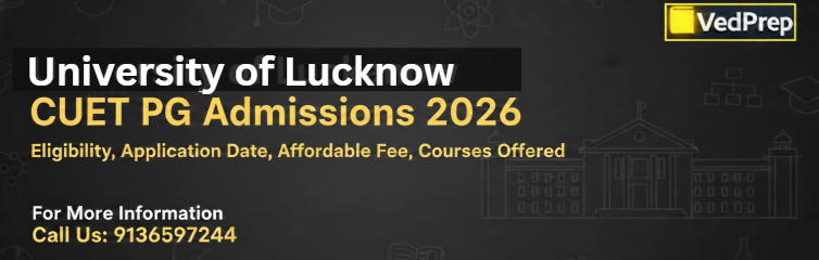 University of Lucknow CUET PG Admissions 2026