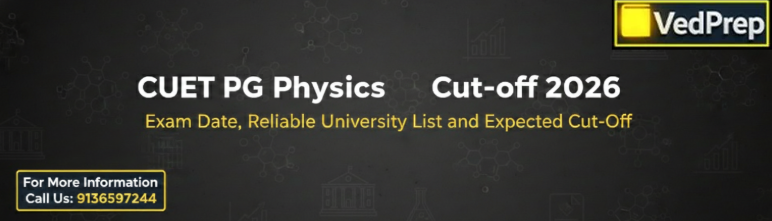 CUET PG Physics Cut-off 2026