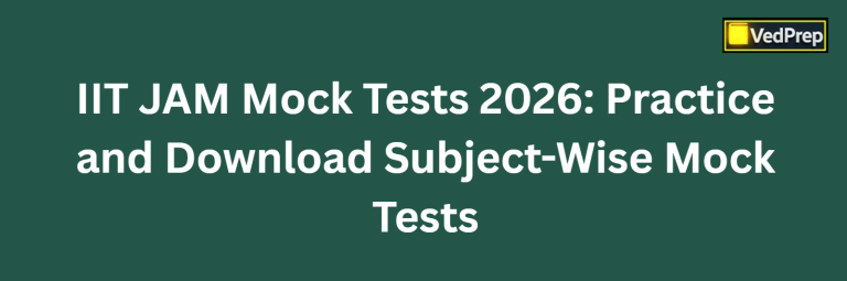 IIT JAM Mock Tests