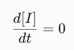 Steady State Approximation