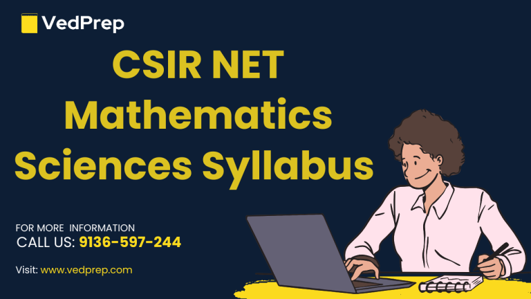 CSIR NET Mathematics Sciences Syllabus 2026