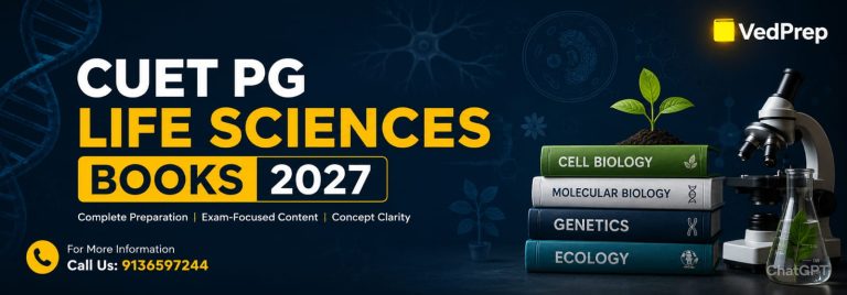CUET PG Life Sciences Books 2027