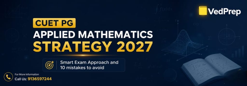 CUET PG Applied Mathematics Strategy 2027