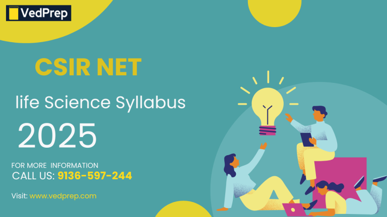 CSIR NET life Science Syllabus 2026
