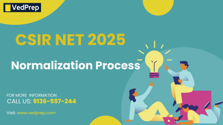 CSIR NET Normalization Process 2025