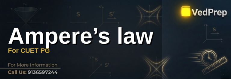 Ampere's law for cuet pg