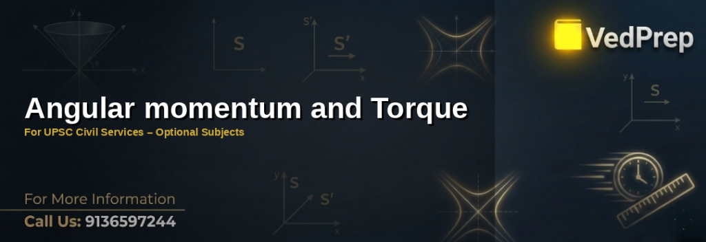 A spinning gyroscope demonstrating angular momentum and torque principles for UPSC Civil Services preparation