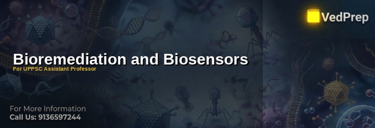 A scientist analyzing environmental samples using advanced bioremediation and biosensors technology for pollution monitoring