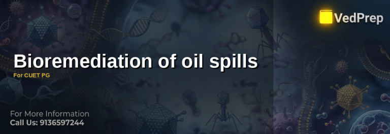 Bioremediation of oil spills for cuet pg