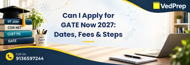 Can I apply for GATE now? 2027 application process guide with key dates and fees