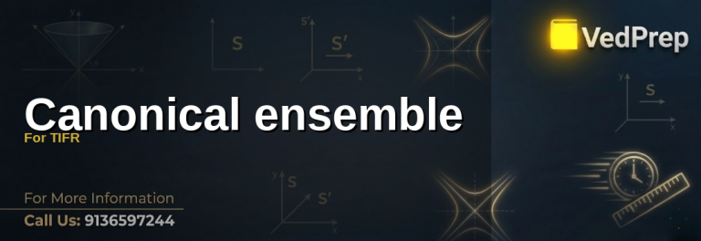 Mastering the canonical ensemble for TIFR preparation with statistical physics principles