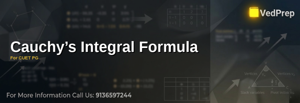 A mathematician solving Cauchy’s integral formula problems with complex analysis diagrams