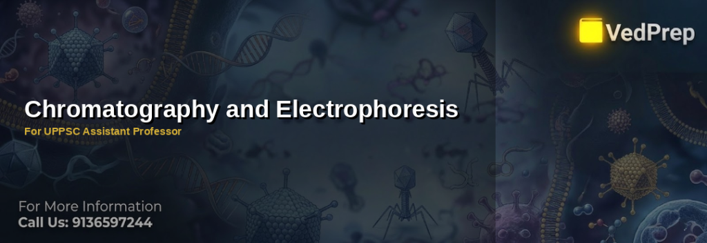 Chromatography and Electrophoresis techniques for competitive exam preparation