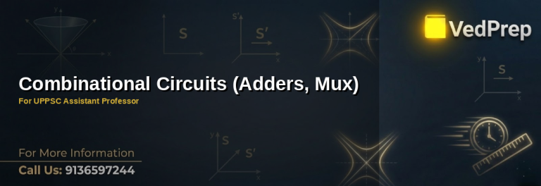 Combinational circuits adders mux diagram illustrating half adder and multiplexer logic gates for digital electronics exams