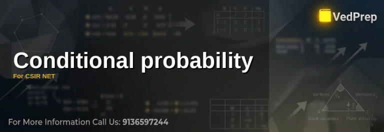 Conditional probability