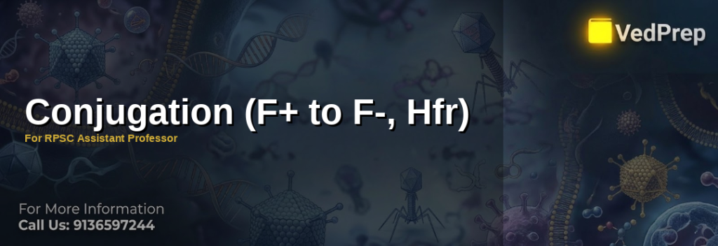 bacterial conjugation mechanisms explained – VedPrep exam preparation guide