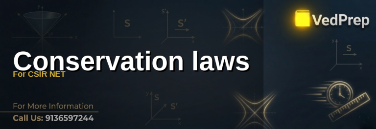 Conservation laws