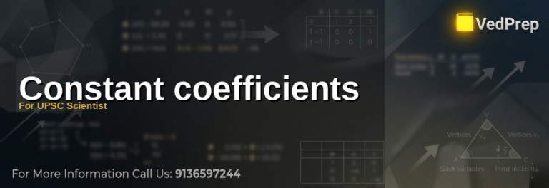 constant coefficient PDEs explained – VedPrep exam preparation guide