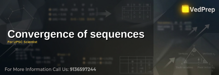 A mathematician analyzing convergence of sequences with a graph showing sequence stabilization