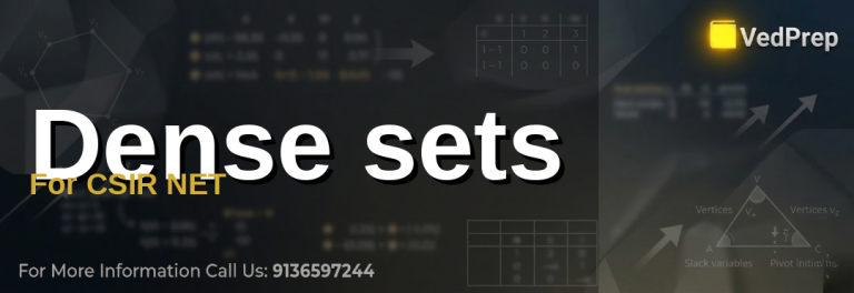 Dense Sets