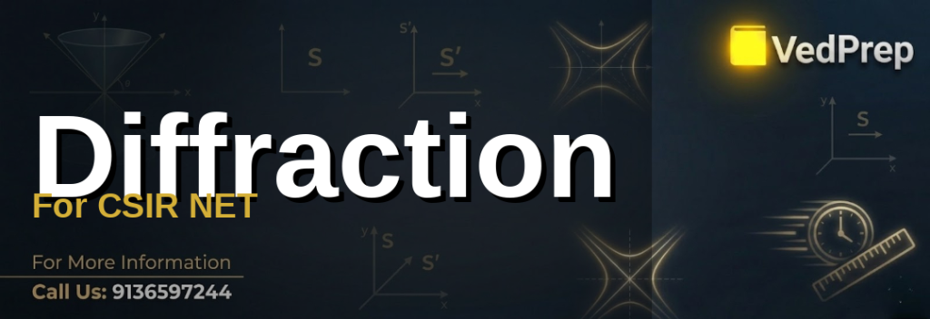 diffraction for CSIR NET explained – VedPrep exam preparation guide