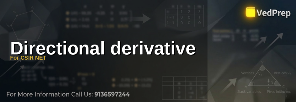 Directional derivative