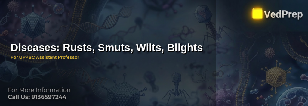 plant diseases rusts smuts wilts blights explained – VedPrep exam preparation guide