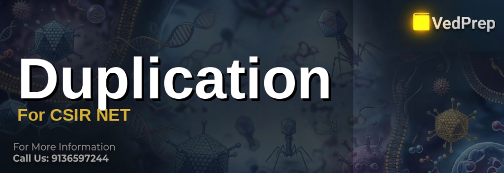 Duplication For CSIR NET