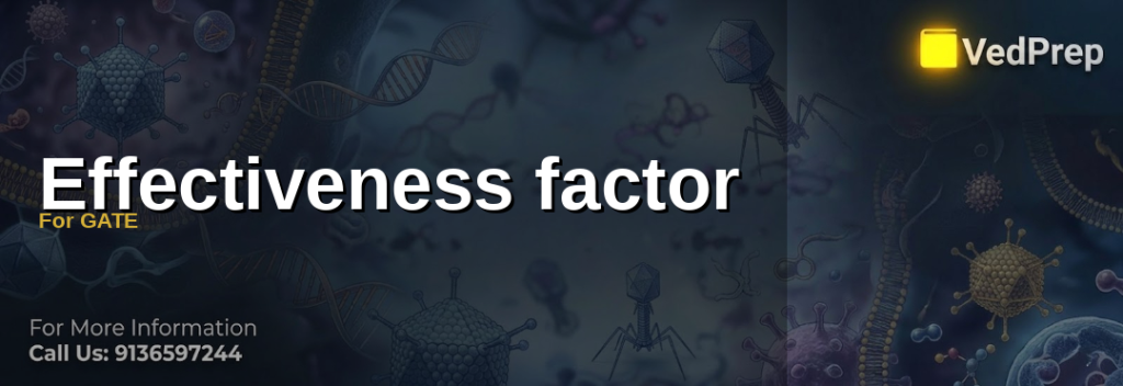 Effectiveness Factor