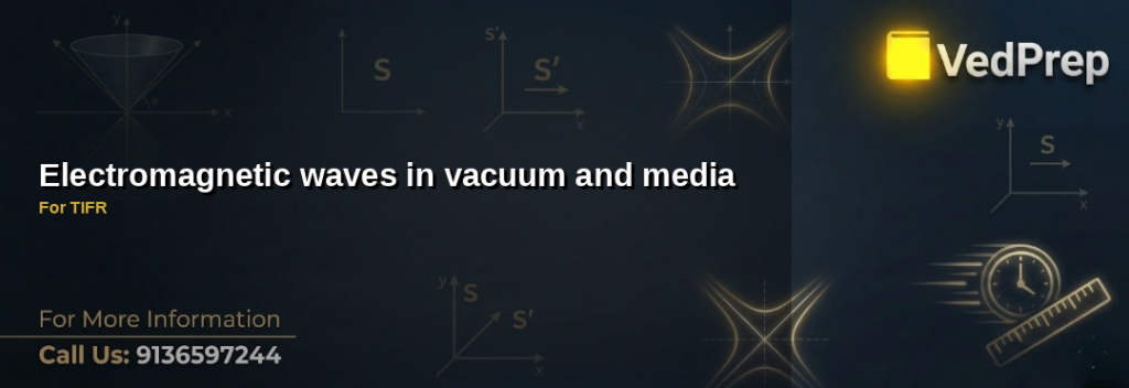 electromagnetic waves in media explained – VedPrep exam preparation guide