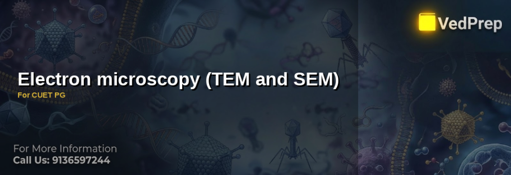 electron microscopy for cuet pg