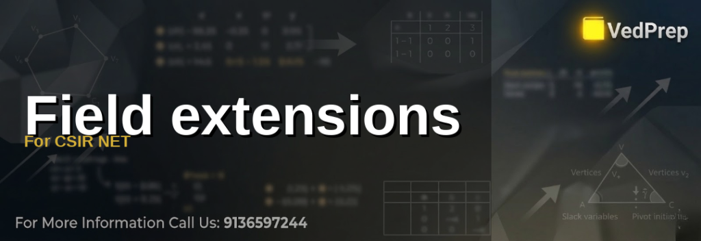 Field extensions