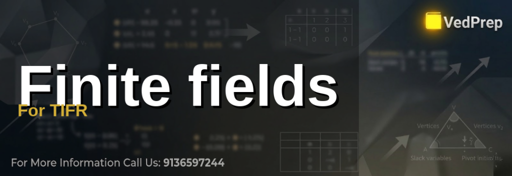 A detailed guide on mastering finite fields for TIFR exams with expert strategies and problem-solving techniques
