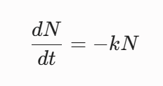 first-order kinetics