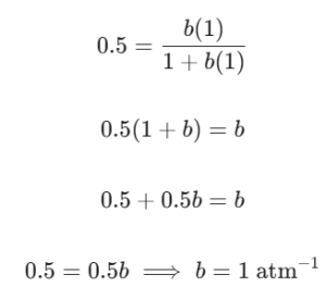 formula and solve for b