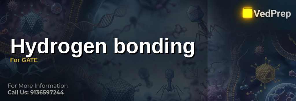 Hydrogen bonding