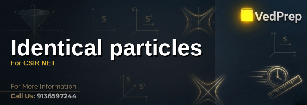 Identical particles