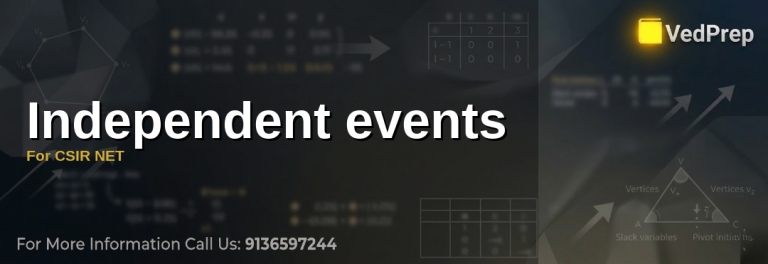 Independent events
