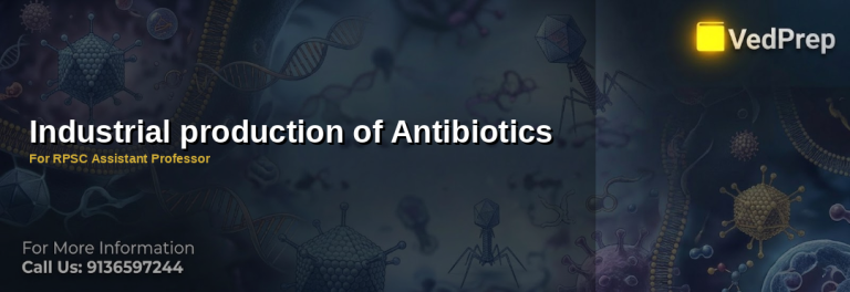 Industrial production of antibiotics using fermentation tanks and bioprocess engineering