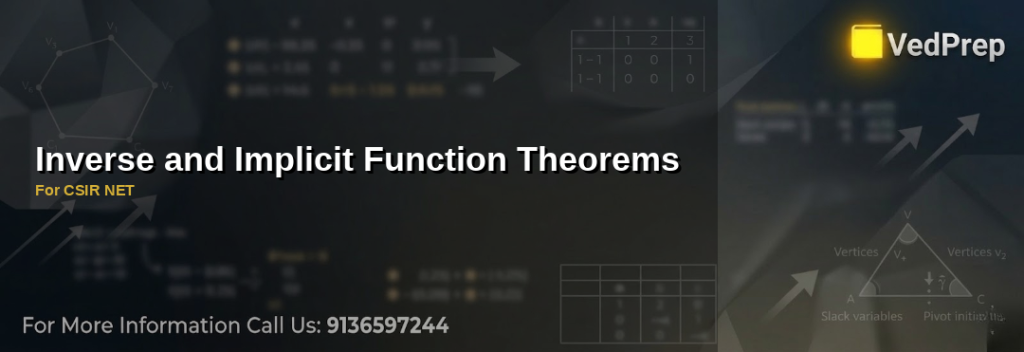 Inverse and Implicit Function
