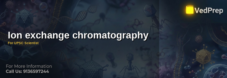 A scientist analyzing ion exchange chromatography results in a modern lab setting