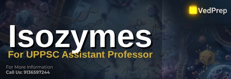 Understanding isozymes for UPPSC Assistant Professor exams with detailed molecular structures